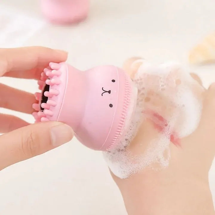 Silicone Octopus Facial Cleansing & Exfoliating Brush