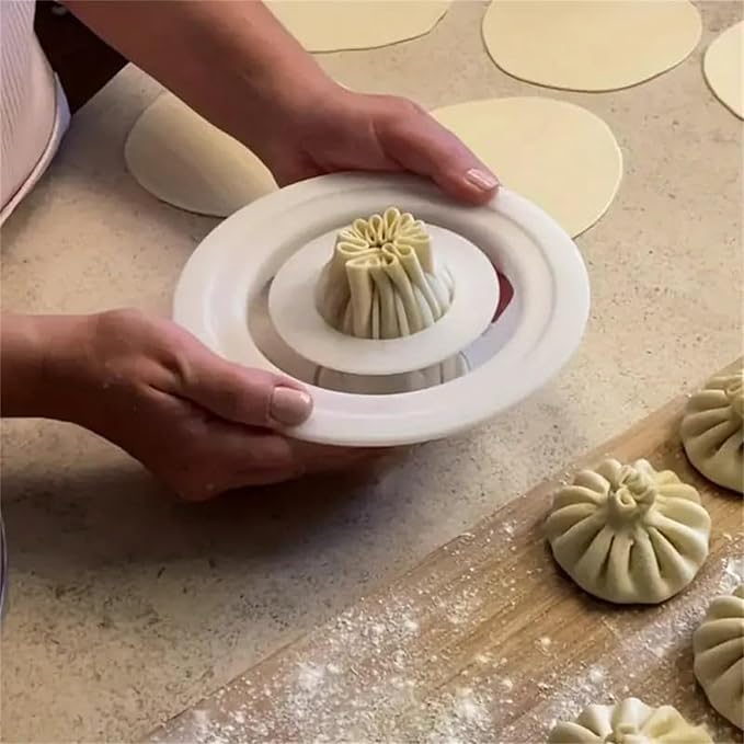 Flower Shaped Baozi Making Molds Dumpling Maker Machine