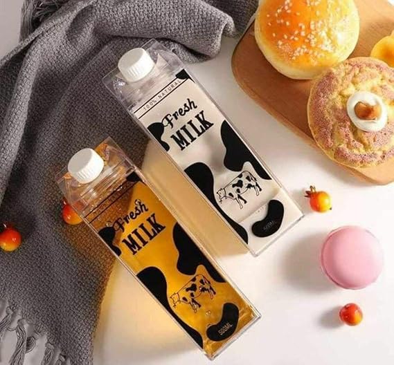 Reusable 1000ml Glass Milk Storage Bottle