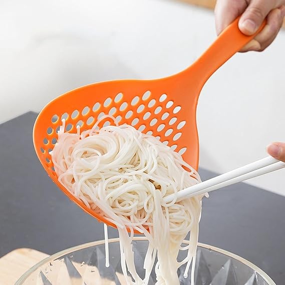 Large Non-Slip Kitchen Strainer Spoon