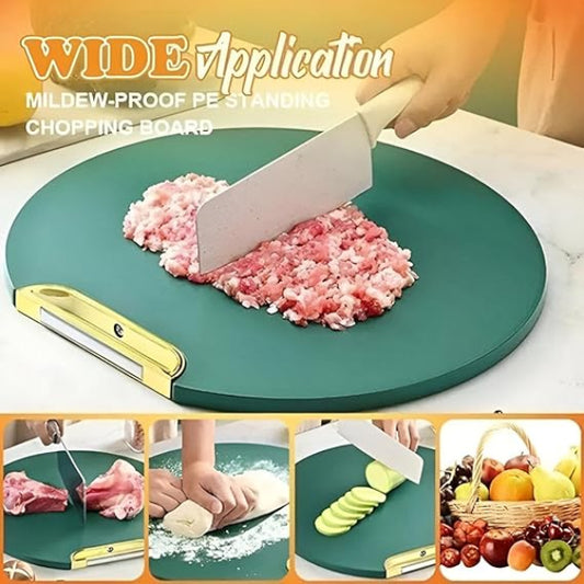 Round Cutting Board – Ideal for Meat, Veggies & Fruits