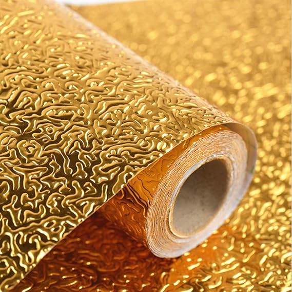 Waterproof Almunium Foil Sheet Sticker (40x200cm)