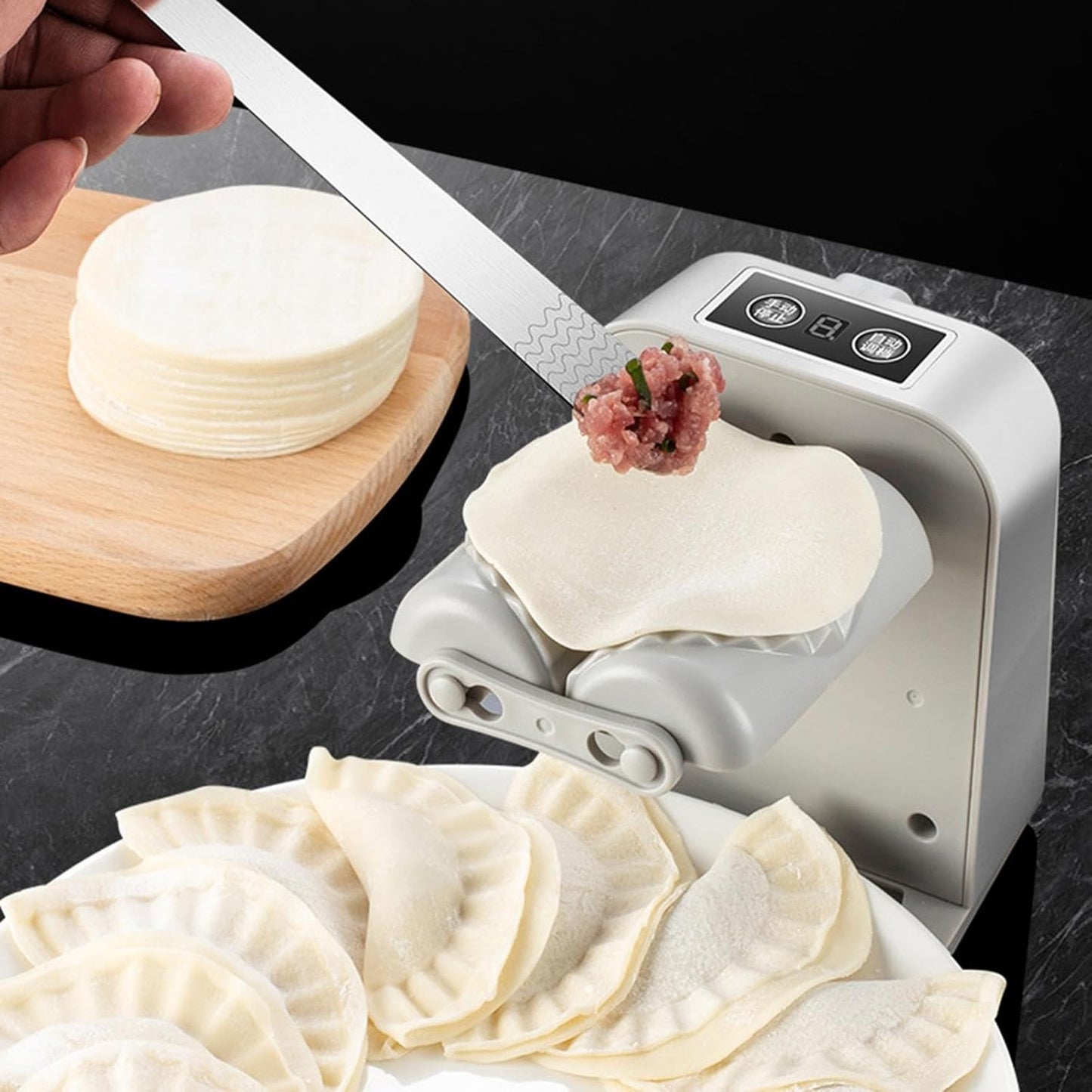 Automatic Electric Dumpling Maker Machine