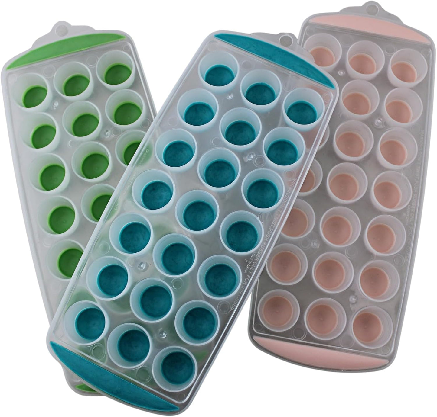 3d Silicone Ice Cube Tray 21 Round Shape Silicone Plastic Chocolate Mold Maker