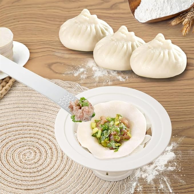 Flower Shaped Baozi Making Molds Dumpling Maker Machine