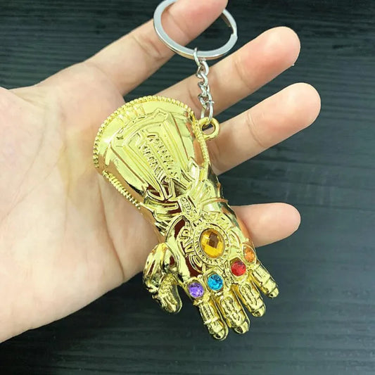 Original Big Metal Infinity Gauntlet Keychain Thanos Hand Avengers Collectible