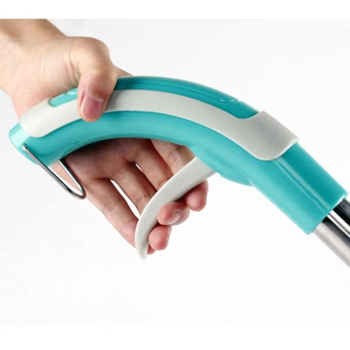 360° Rotating Spray Mop with Microfiber Pad for Wet & Dry Cleaning