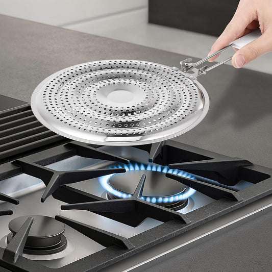 Foldable Stainless Steel Pot Mat Heat Diffuser
