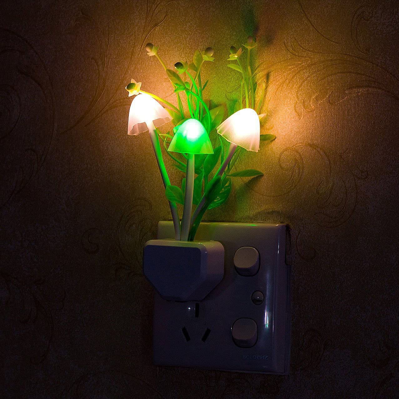 Mushroom Room Night Light For Room Decoration Sensor LED Light