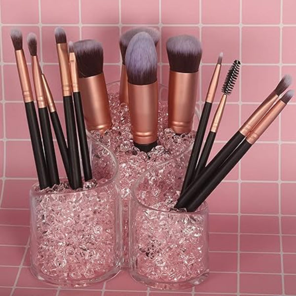 Acrylic Makeup Organizer – Transparent Desk Storage Holder