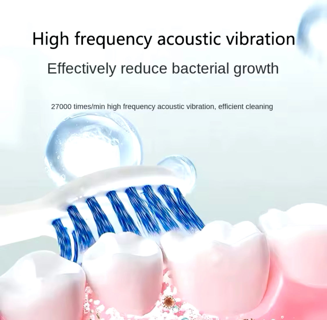 Sonic Electric Toothbrush – USB Rechargeable Cleaning Brush