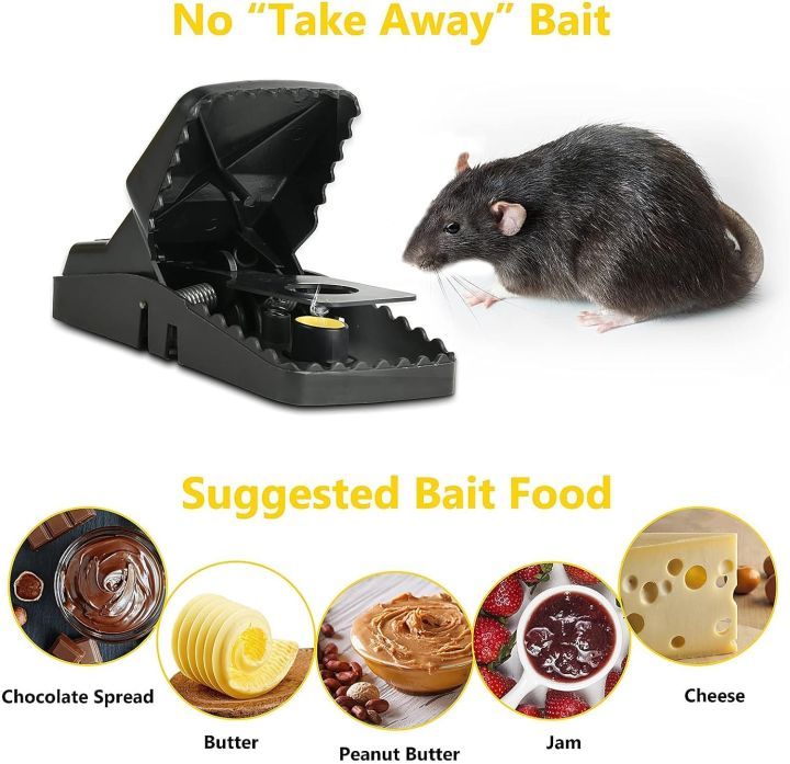 Heavy Duty Reusable Mouse Trap – Fast Catching
