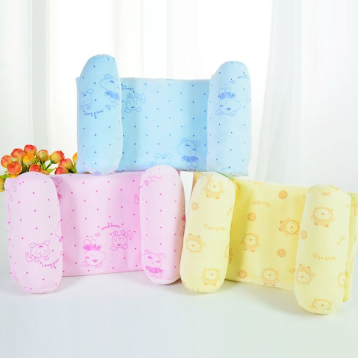 Adjustable Baby Head Shaping Pillow with Memory Foam Support