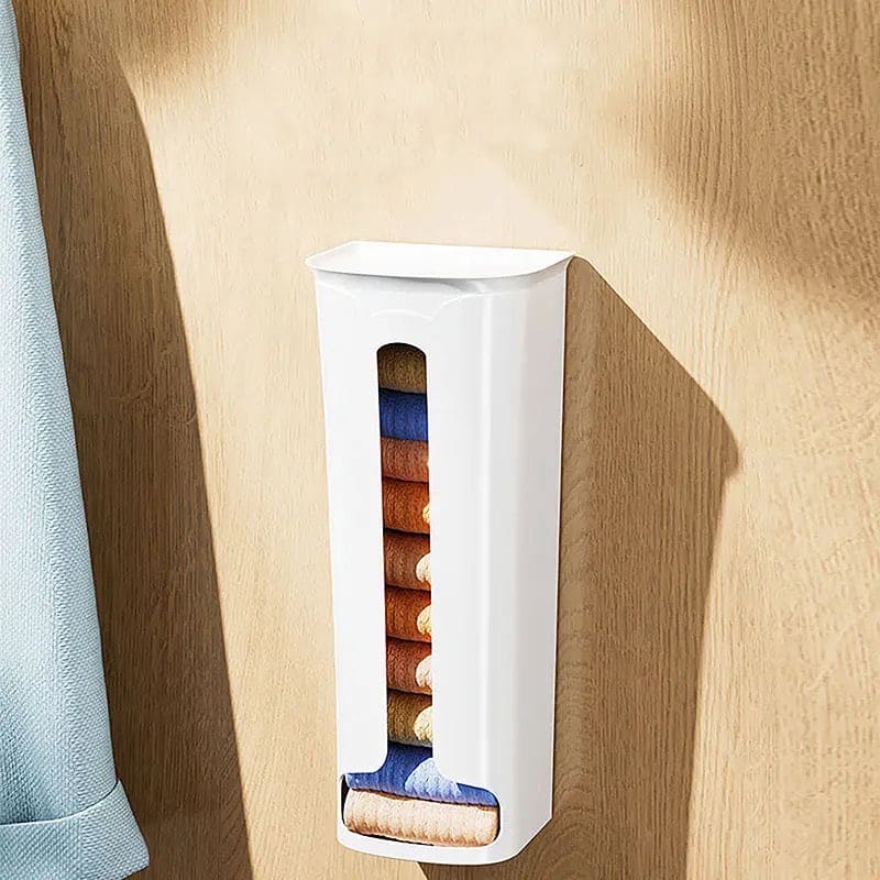 Wall Mounted Multifunctional Storage Box – Socks & Bags Organizer