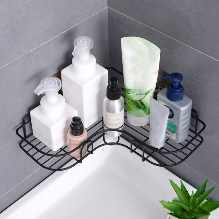 Metal Wall Mounted Triangle Shaped Storage Organizer