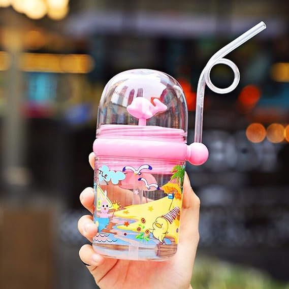 Straw Water Bottle for Kids – Leak-Proof