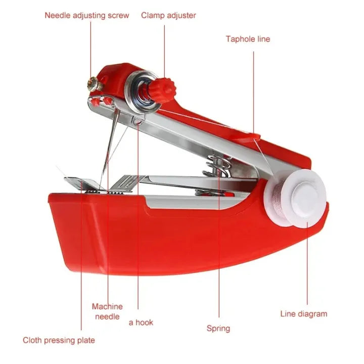 Portable Mini Handheld Sewing Machine for DIY & Repairs