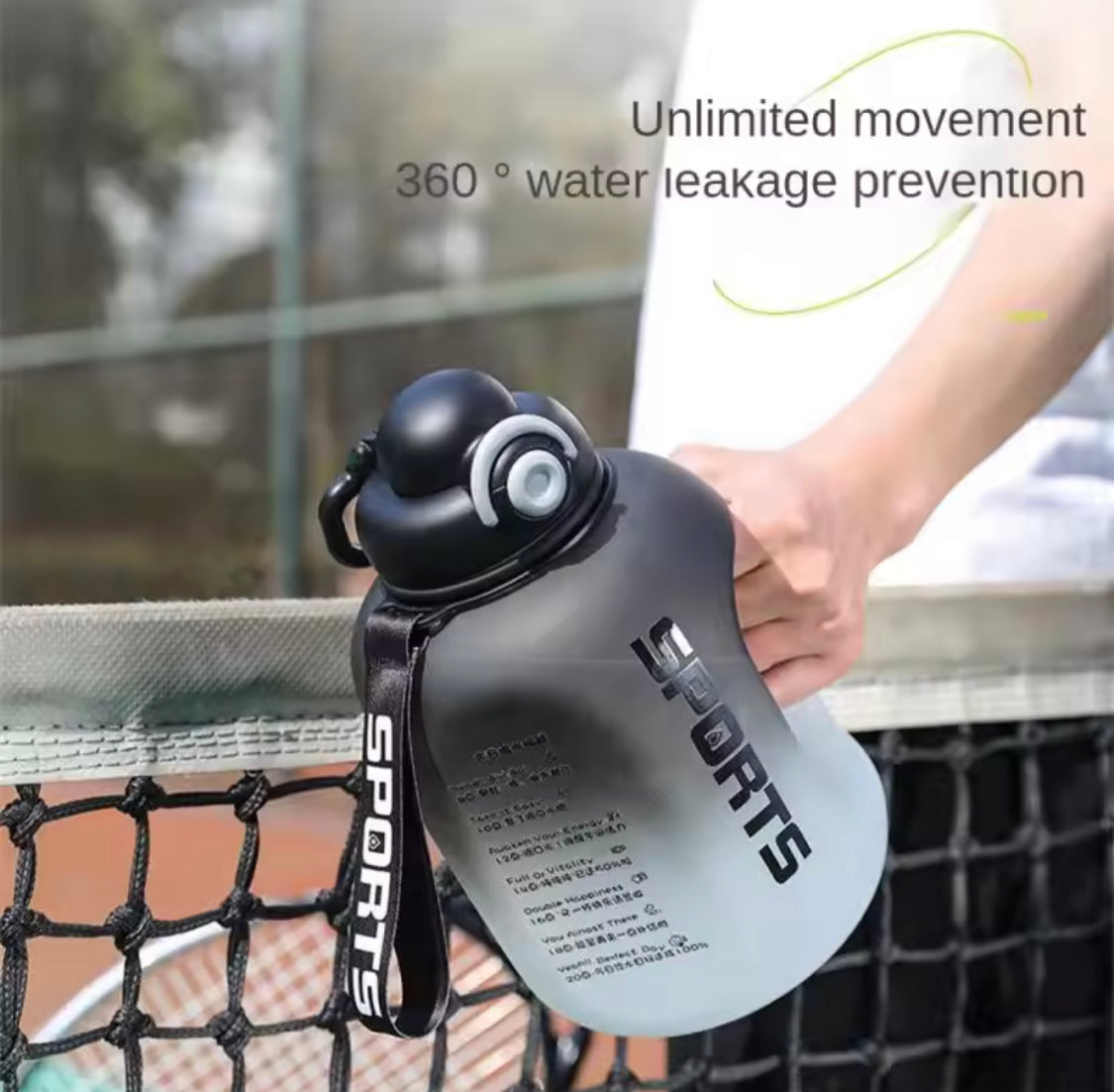 Gradient Portable Sports Water Bottle