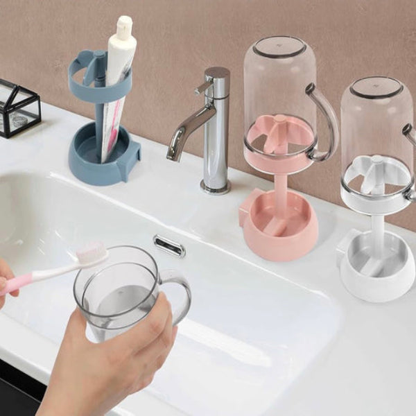 Toothbrush Holder with Wash Cup Set