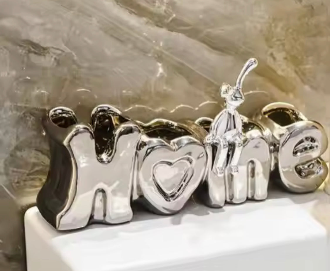 Ceramic Rabbit Toothbrush Holder for Bathroom