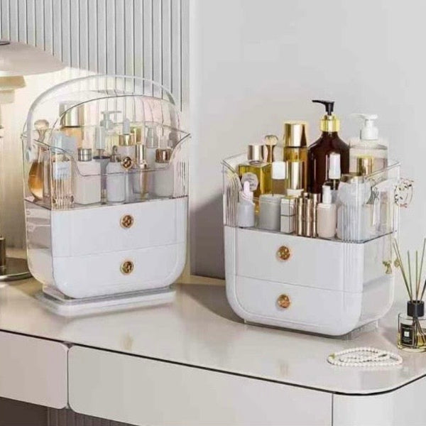 Multifunctional Makeup Organizer Shelf for Vanity