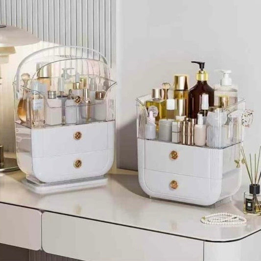 Multifunctional Makeup Organizer Shelf for Vanity