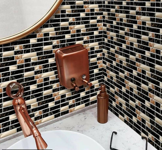 24 Pcs Colorful Mosaic Tile Stickers