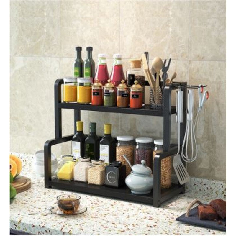 Stainless Steel Counter-tops Kitchen Storage Shelf