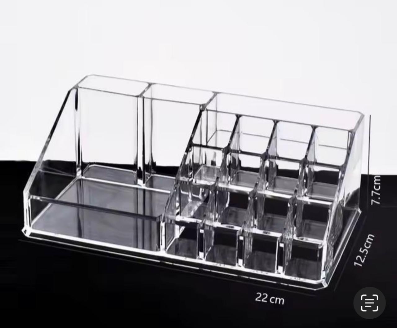 Clear Acrylic Cosmetic Organizer for Makeup Storage
