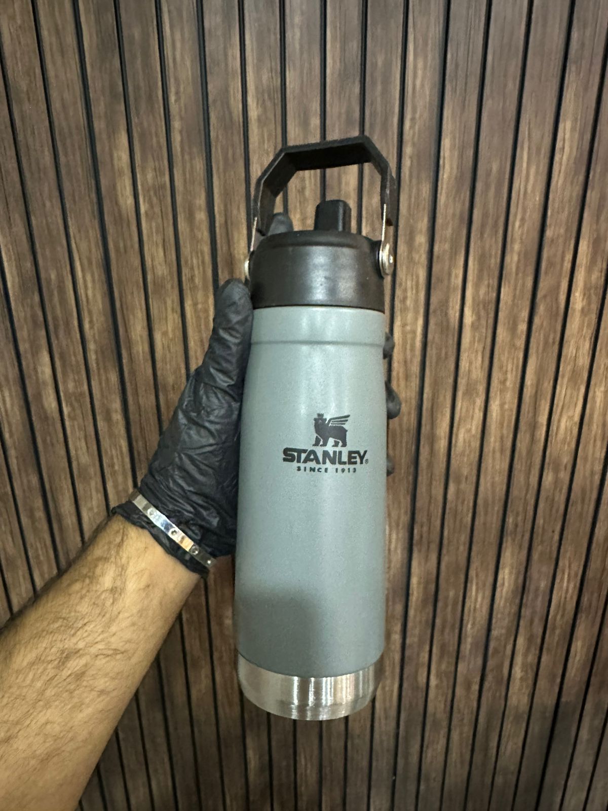 Stanley 650ml Stainless Steel Straw Cup Water Bottle Portable