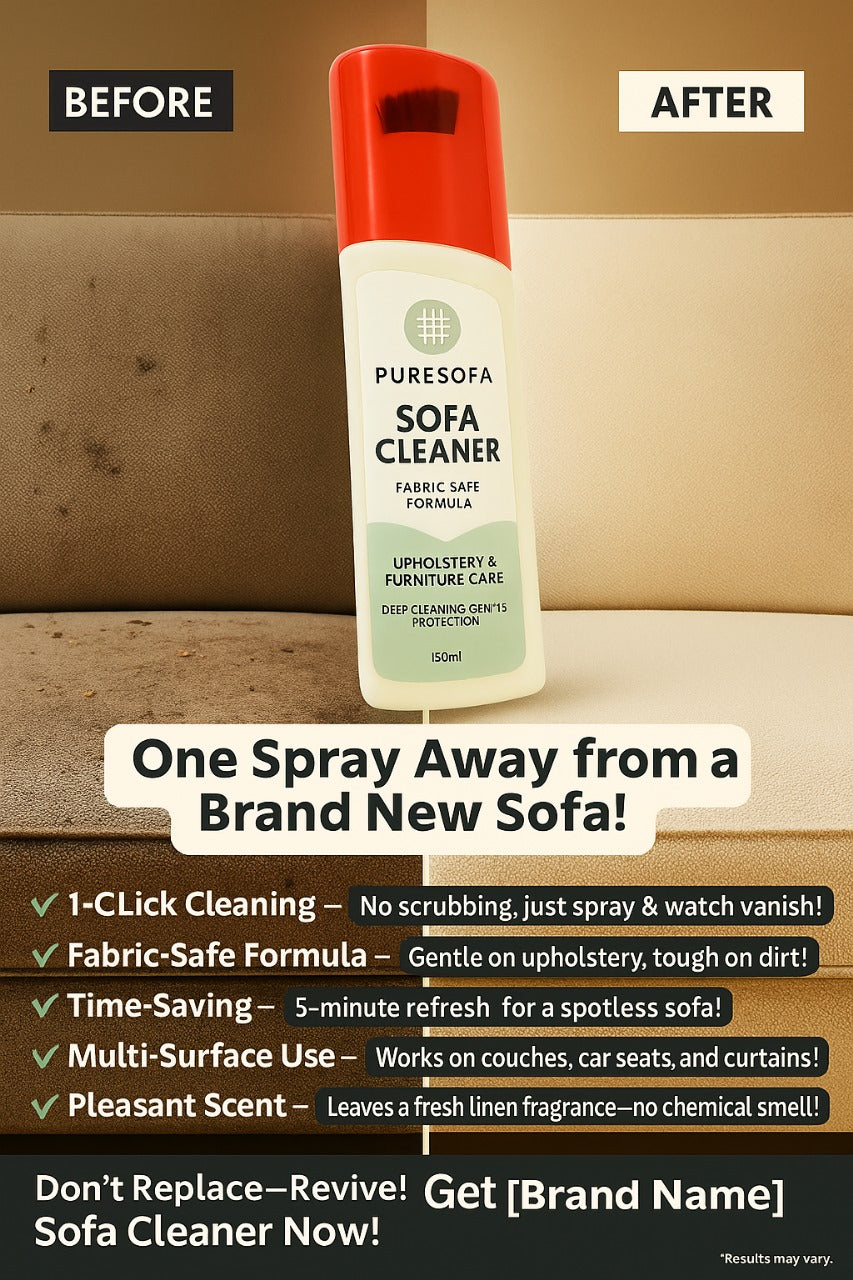 Sofa Cleaner Spray for Deep Upholstery Cleaning – 150ml
