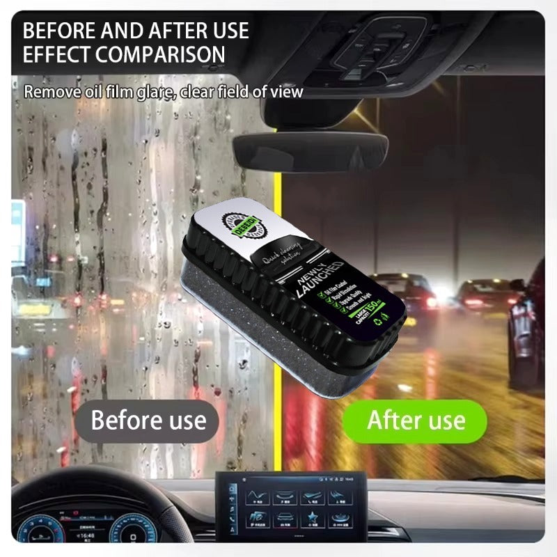 Car Glass Oil Film Remover & Windshield Cleaner