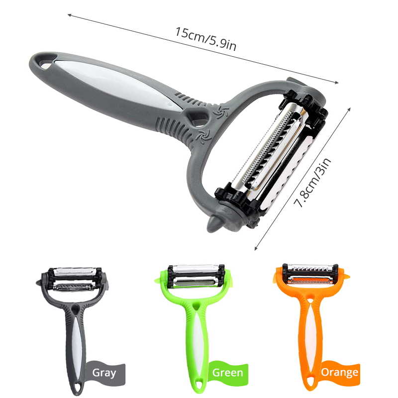 3 in 1 Roto Peeler for Fruit and Vegetables - 1Pc