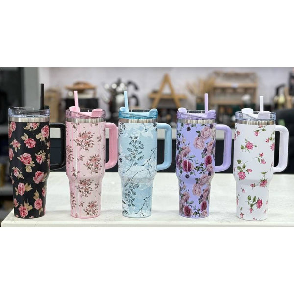 Stainless Steel Tumbler – Insulated Travel Mug with Lid