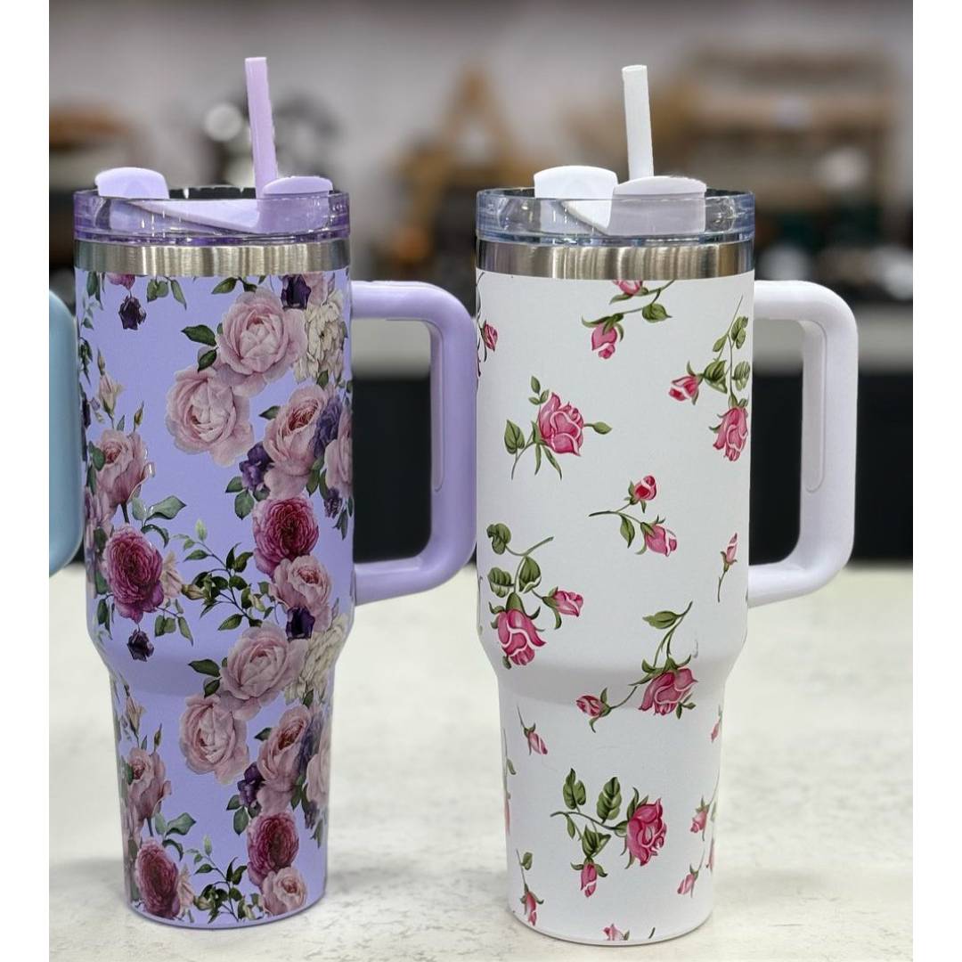 Stainless Steel Tumbler – Insulated Travel Mug with Lid
