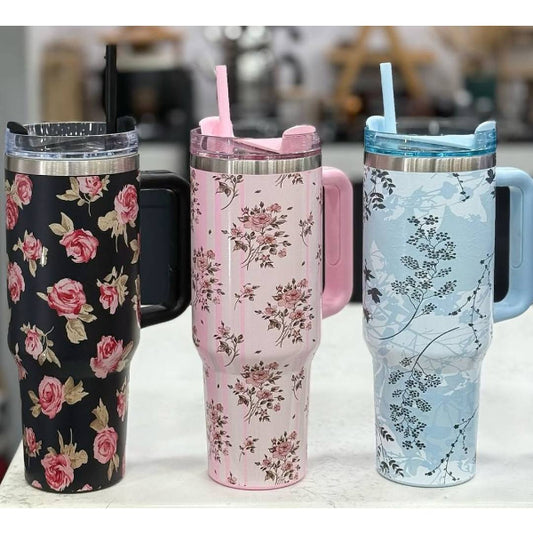 Stainless Steel Tumbler – Insulated Travel Mug with Lid