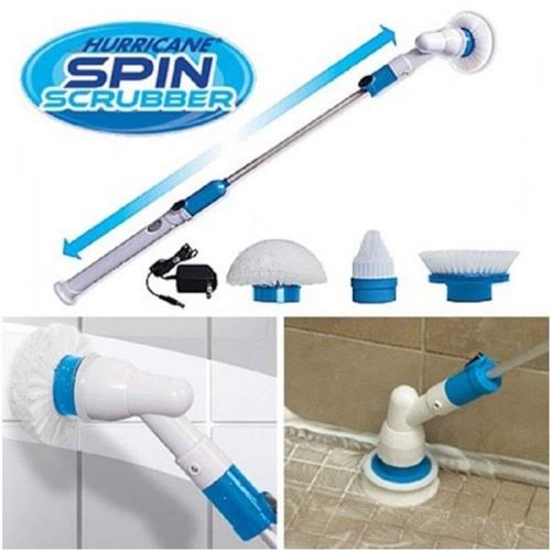 Rechargeable Spin Scrubber Cleaning Brush