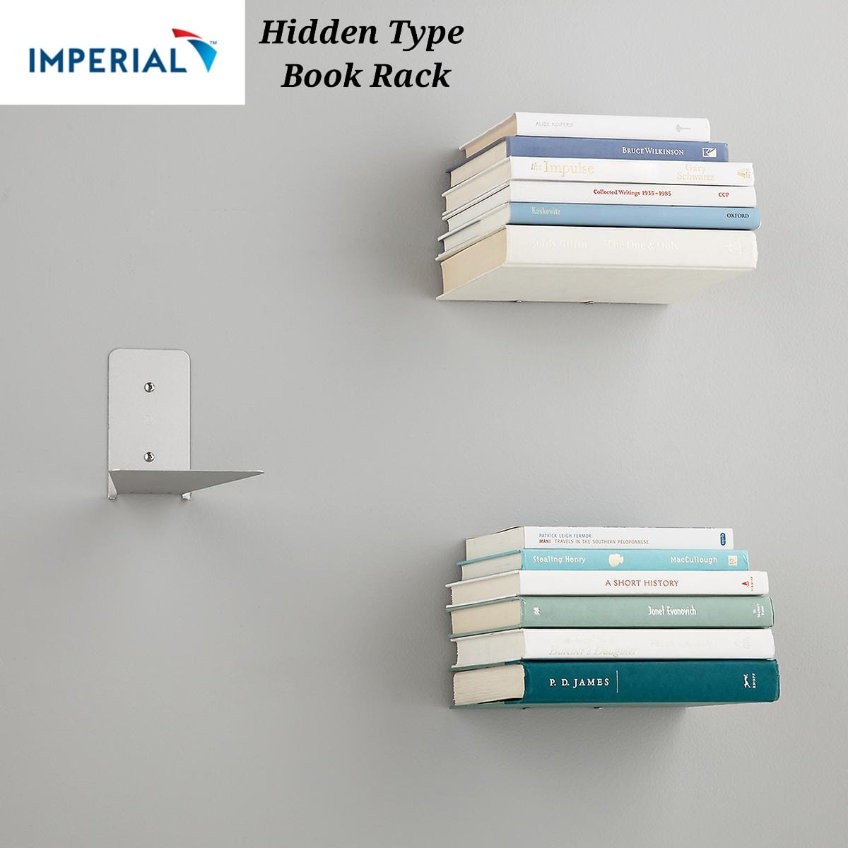 Modern & Stylish Wall-Mounted Book Shelf