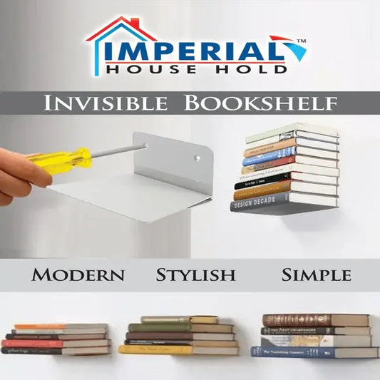 Modern & Stylish Wall-Mounted Book Shelf