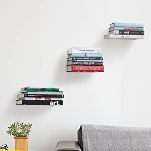 Modern & Stylish Wall-Mounted Book Shelf