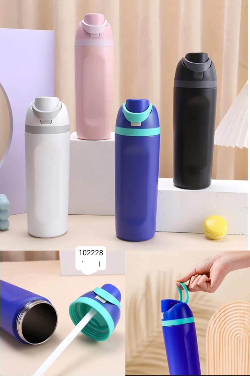 Double Wall Insulated Stainless Steel Sports Water Bottle