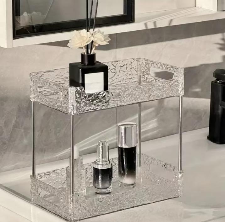 Acrylic Bathroom Organizer Shelf for Shampoo