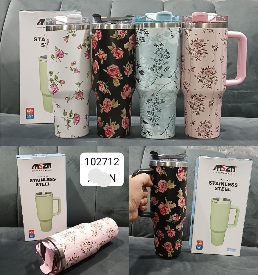 Stainless Steel Tumbler – Insulated Travel Mug with Lid