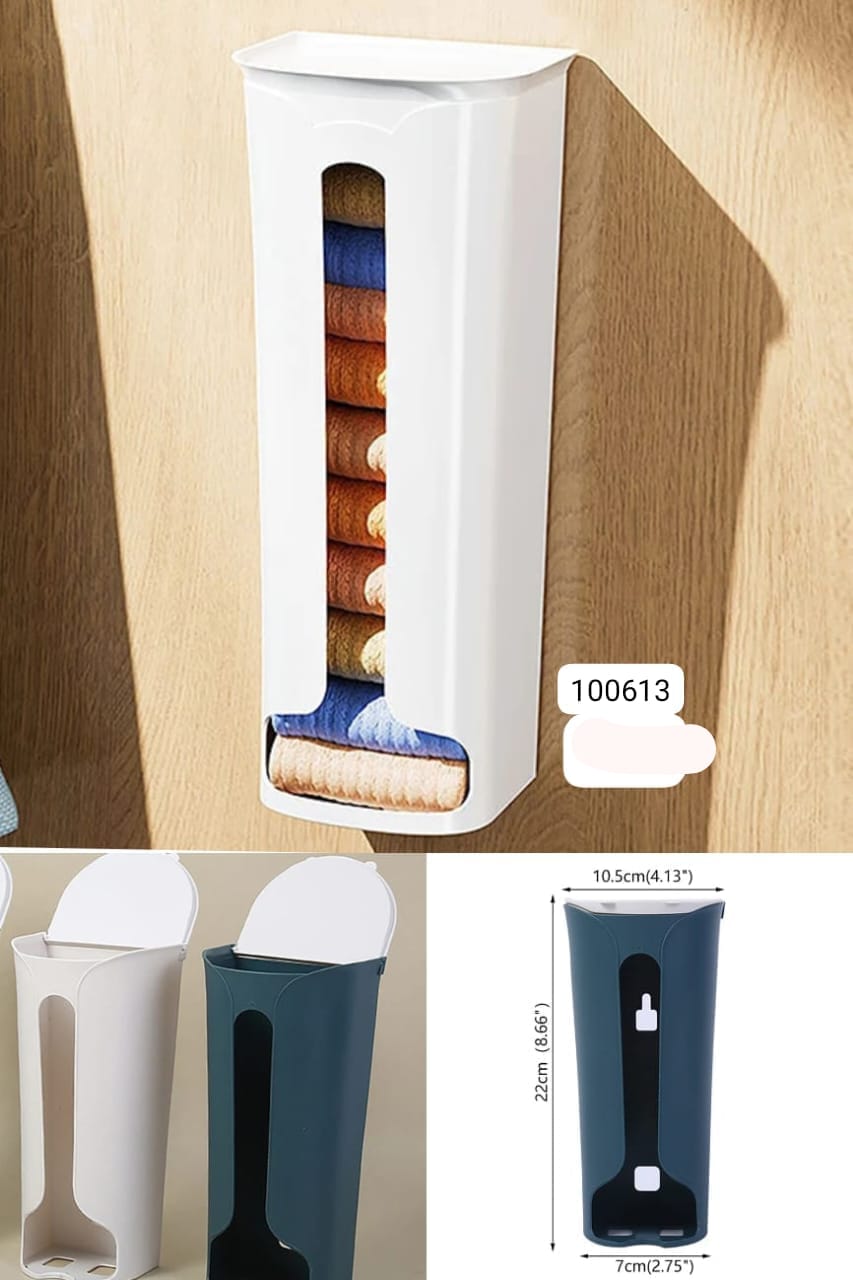 Wall Mounted Multifunctional Storage Box – Socks & Bags Organizer