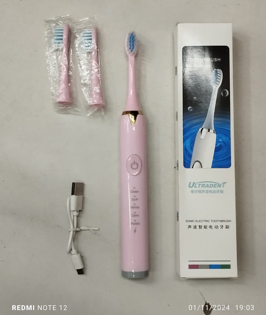 Sonic Electric Toothbrush – USB Rechargeable Cleaning Brush
