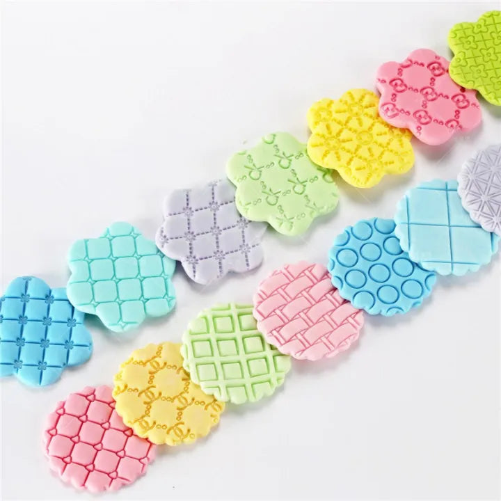 Fondant Cake Embosser Stamp Sugarcraft & Cookie Decorating Mold