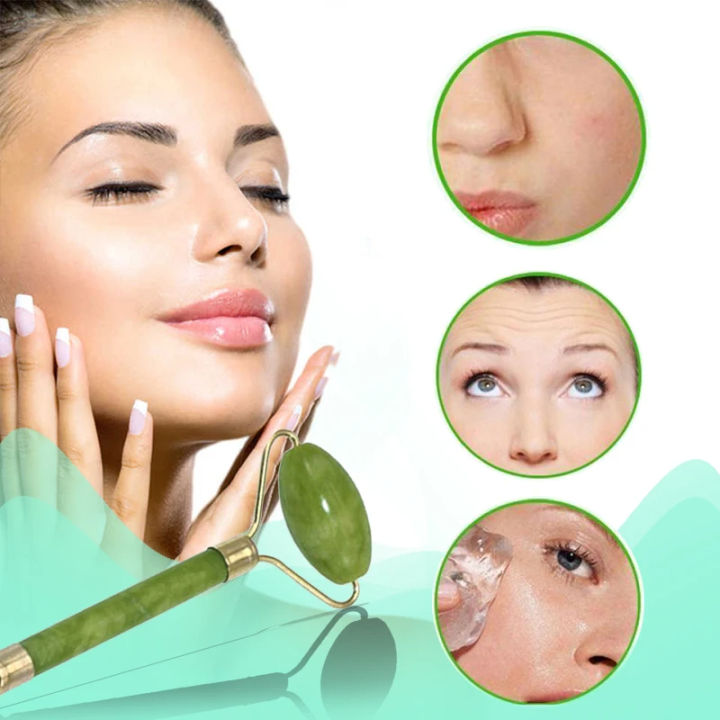 Original Double Jade Roller Guasha Face Massager