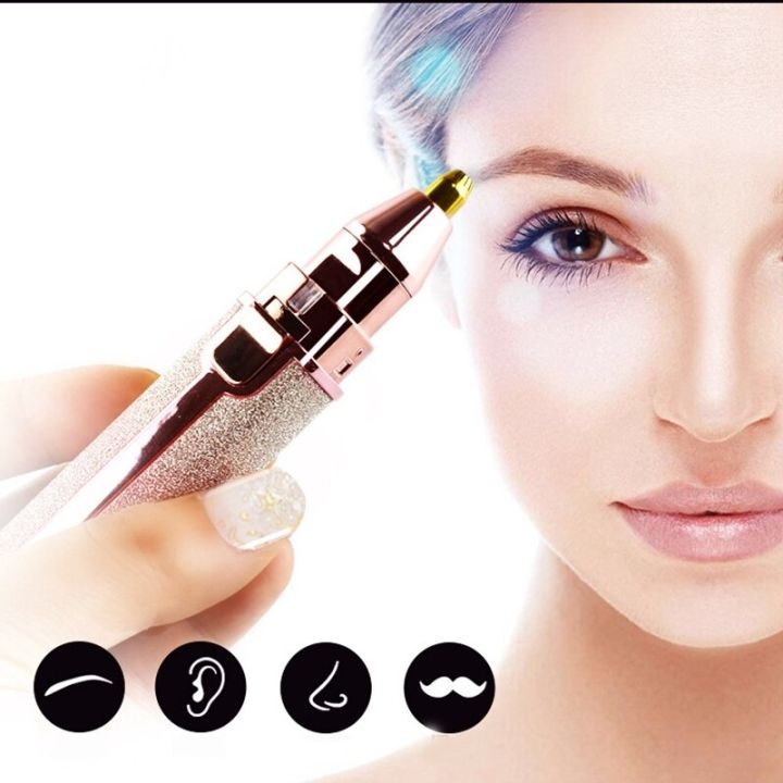 Flawless 2 in 1 Eye Brow And Facial Hair Remover