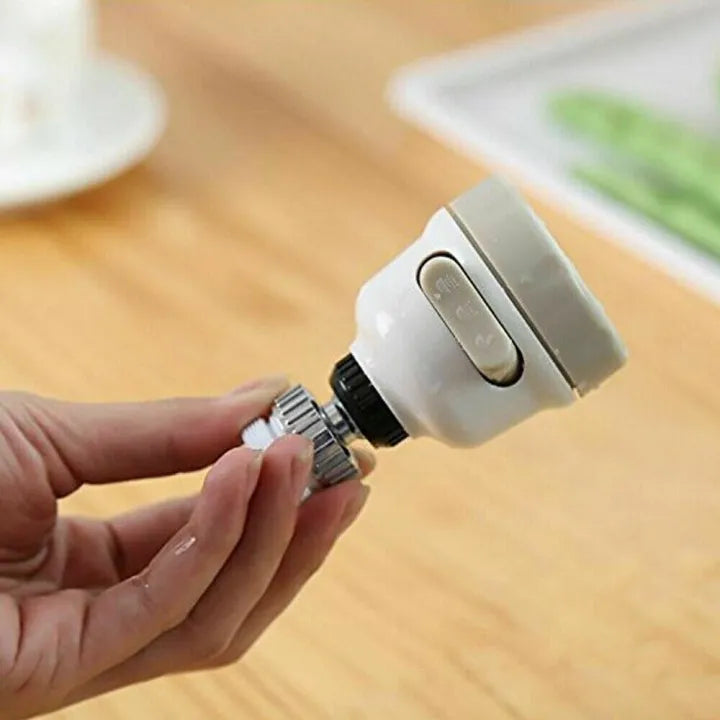 360° Rotary Kitchen Faucet Sprayer – Water-Saving Nozzle