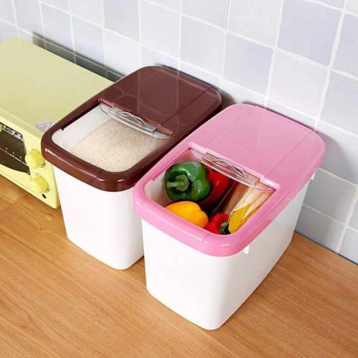 10Kg Airtight Rice Storage Container Bin Dispenser